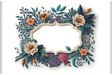 beautiful artistic frame