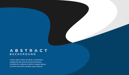 Modern business style presentation poster background