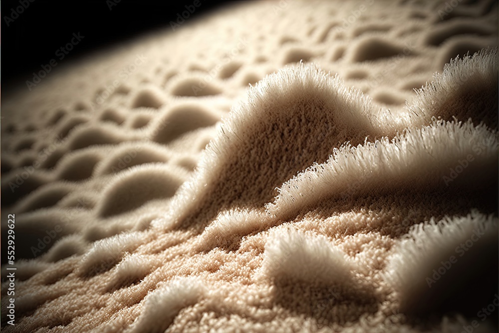 Poster a close up of a bed with a white blanket on it's side and a black background with a white and red bo