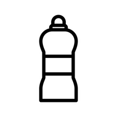Fototapeta na wymiar bottle icon. Bottle illustration. Bottle repairman outline icon suitable for website users, web developers, graphic designers on white background.