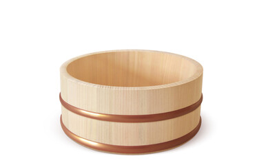 風呂 桶  イラスト リアル © akaomayo