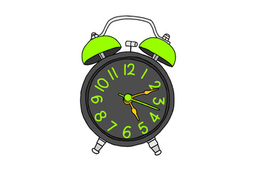 Object - Alarm Clock Vector