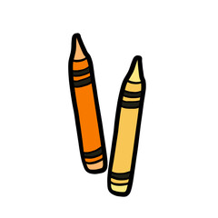 Crayons Illustration Element