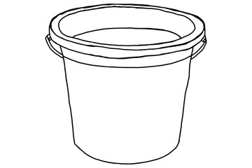 Bucket for storing water