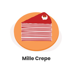  Mille crepe and cream cake for your dessert