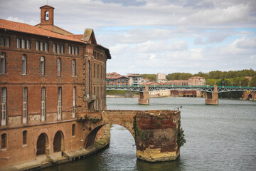 In the historic centre of Toulouse