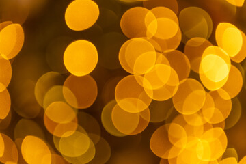 bright abstract blurred backdrop. bokeh backdropwith no people. blurred gold color background.