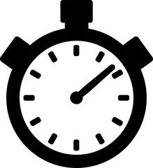 タイマー・ストップウォッチのイラスト