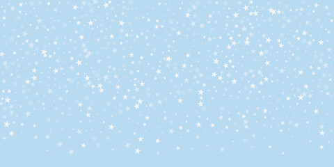 Falling snowflakes christmas background. Subtle