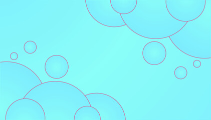 blue easter card with eggs