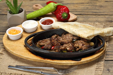 mecxican beef fajitas