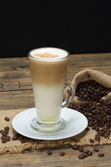 cup of coffee latte