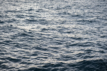 small waves on the sea surface