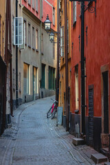 Fototapeta premium In the historic centre of Stockholm