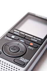 digital voice recorder, isolated