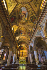 Church in the old town of Portofino