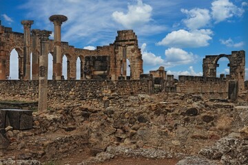 Volubilis, sito archeologico romano in Marocco