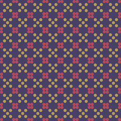 seamless pattern with colored dots