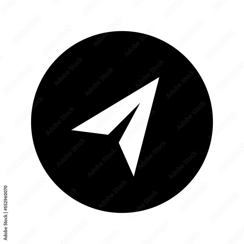 Poster email send button. send message. vector.