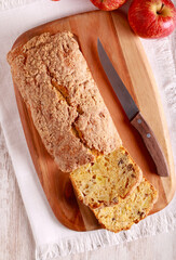 homemade sweet apple Dutch loaf