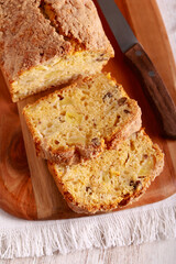 homemade sweet apple Dutch loaf