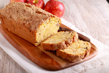 homemade sweet apple Dutch loaf