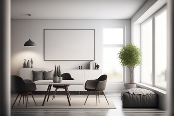 Digital illustration about house interior.