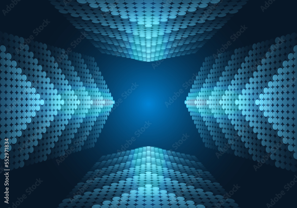 Poster background technology arrows thrust forward it conveys the meaning of work or business that must hav
