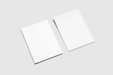 A4 Document Folder Mock-Up