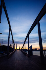 Rambla de Mar Barcelona Spain