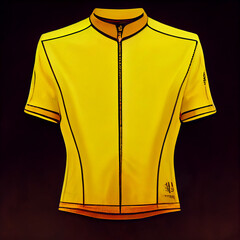 Cycle Jersey (Yellow), Generative AI
