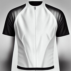 Cycle Jersey (White), Generative AI