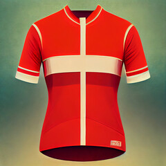 Cycle Jersey (Red), Generative AI