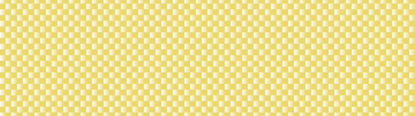 キラキラ光る金色の市松模様のおめでたい背景 - 目を引くバナー素材 - ワイド