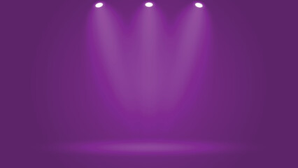 abstract spotlight background with purple color	