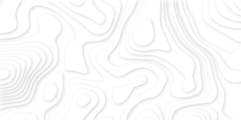 Abstract White paper cut background with lines.3d  realistic papercut decoration textured with wavy layers.modern wallpaper terxture and 3d realistic design use for banner flyers, posters.