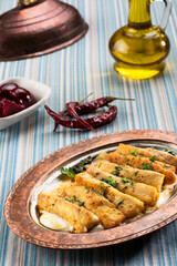 Kebab with Şevketi bostan and yogurt