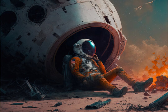 Crashed Space Ship Images – Browse 3,197 Stock Photos, Vectors, and Video | Adobe Stock