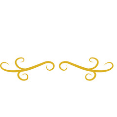 Gold Decorative Page Divider