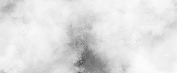 Monochrome gray aquarelle painted paper textured canvas for design, vintage card, retro template. Black and white ink effect water color illustration. Abstract grunge grey shades watercolor background