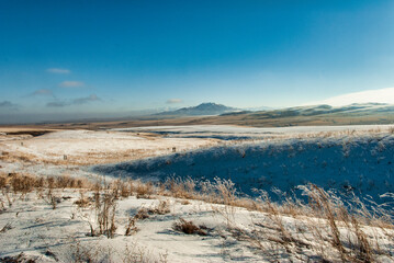 winter in the mountains