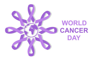 world cancer day simple and attractive