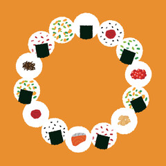 Traditional rice food called 