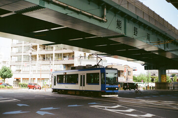 bus in the city