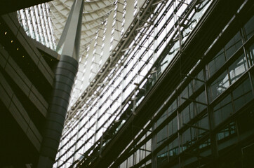 office building with windows