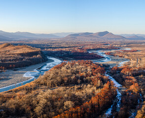 Fototapeta premium winter river