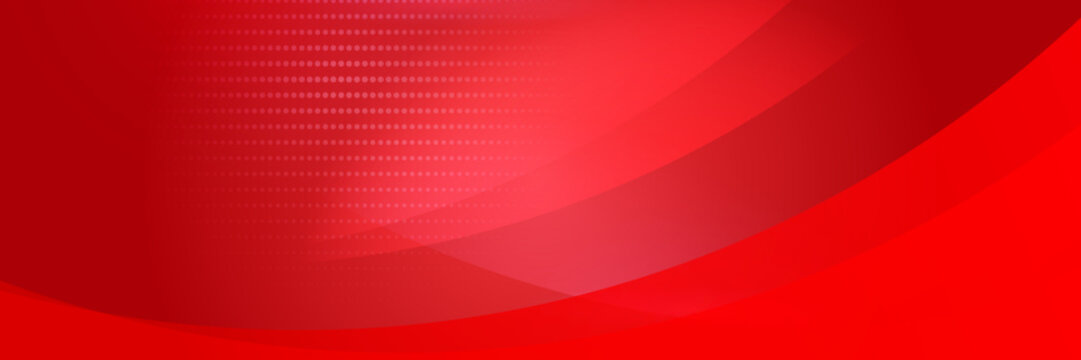 Abstract Red Banner