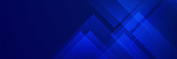 Modern dark blue banner background. Geometric dark blue light stripes texture background. Vector illustration abstract graphic design banner pattern presentation background web template.