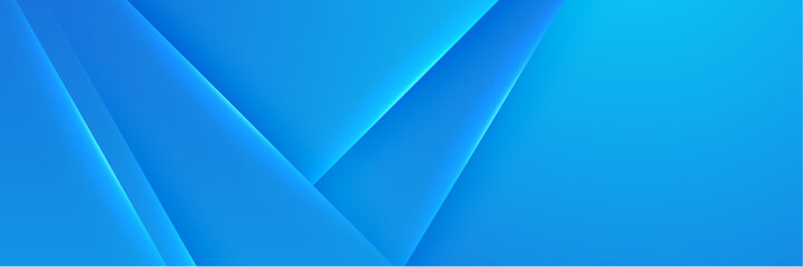 Blue banner background. Geometric dark blue light stripes texture background. Vector illustration abstract graphic design banner pattern presentation background web template.