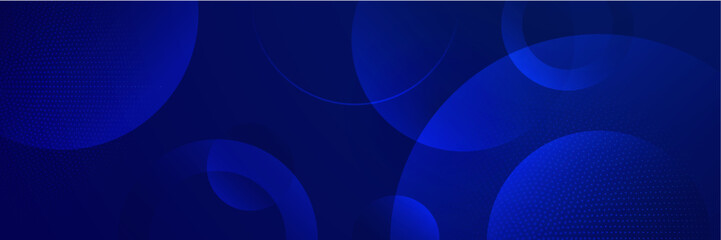 Modern dark blue banner background. Geometric dark blue light stripes texture background. Vector illustration abstract graphic design banner pattern presentation background web template.
